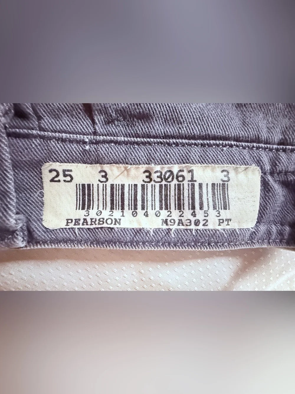 Vintage Red Kap Grey Work Pants Thrashed 30x31 Baggy ⛓️‍💥 Distressed Workwear - Picture 6 of 9